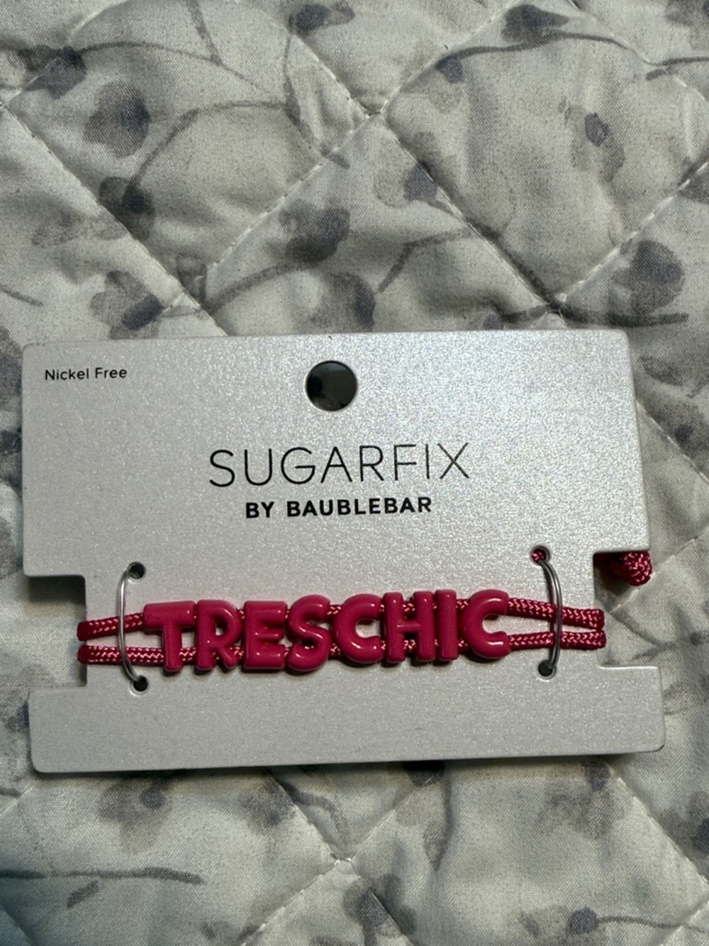 sugar fix by Baublebar Pink 'Tres Chic' Cord Bracelet